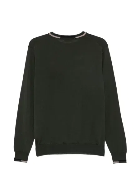 Pulover Manuel Ritz cu decolteu rotund verde