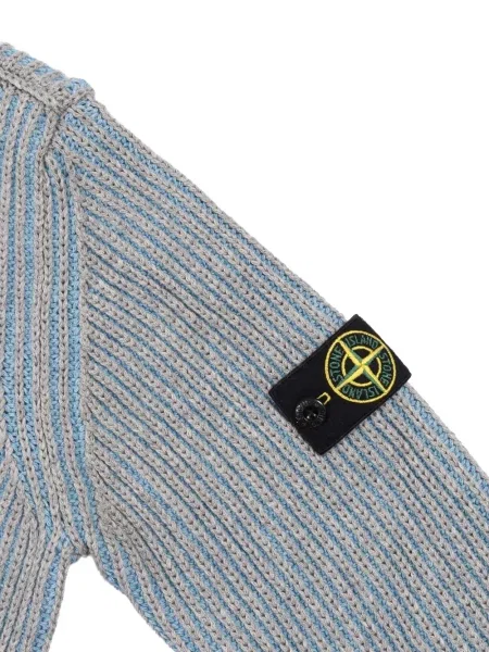 Sweter dziecięcy Stone Island niebieski