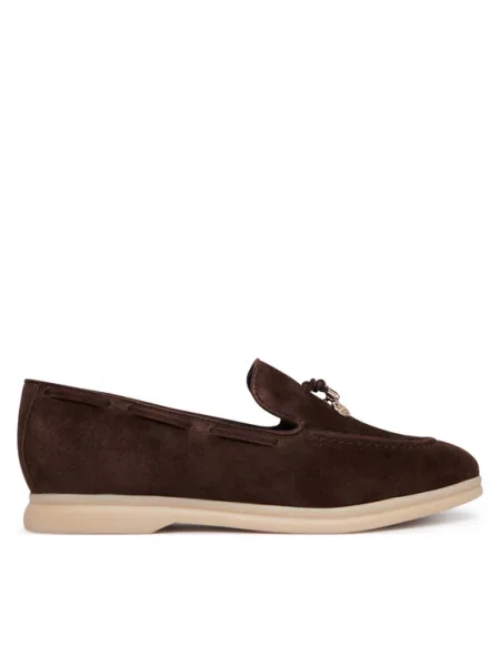 Guess Loafers FLTNAI καφέ