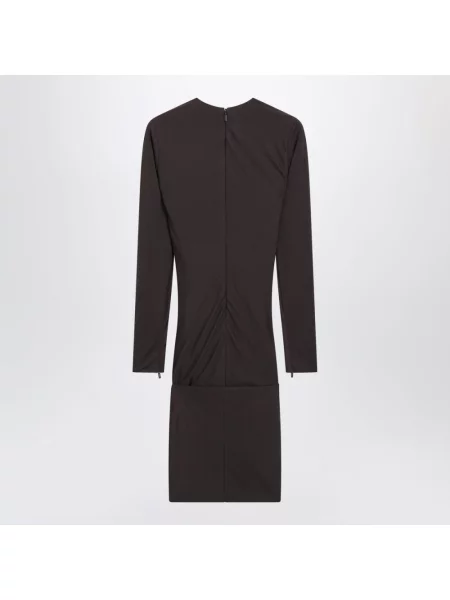 Sukienka mini Jacquemus brązowa