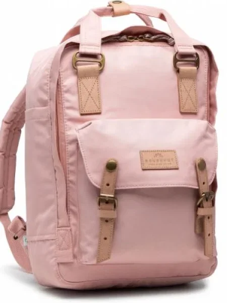 Doughnut Macaroon Reborn sorozat 16 l-es rózsaszín városi hátizsák. Méret: 16 l bézs