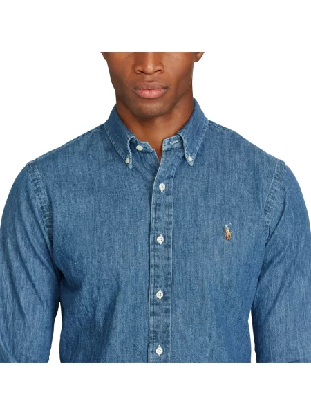 Polo Ralph Lauren Koszula Core Replen Granatowy niebieska