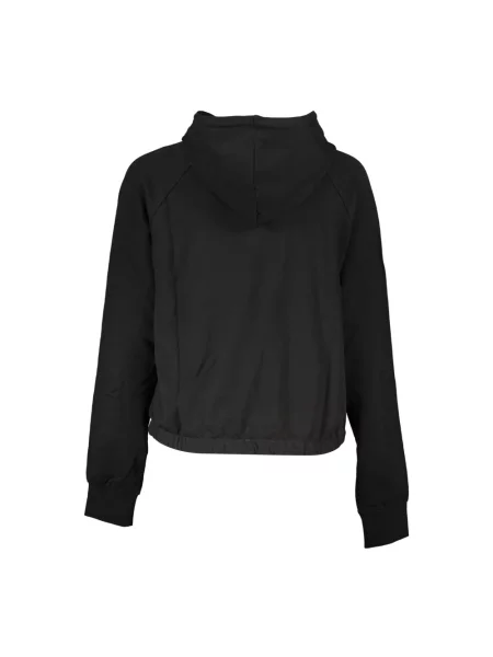 Bluza z kapturem Fila o krotszym kroju czarna