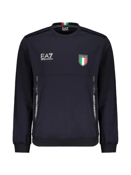 Φούτερ Ea7 Emporio Armani με σχέδιο μπλε