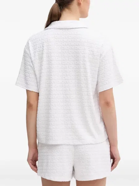Pijamale Dkny cu autograf alb