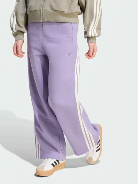 Повсякденні штани adidas 3 Stripes фіолетовий