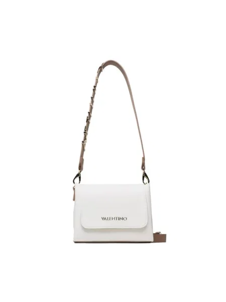 VALENTINO Torba za čez ramo Alexia rjava / zlata bela
