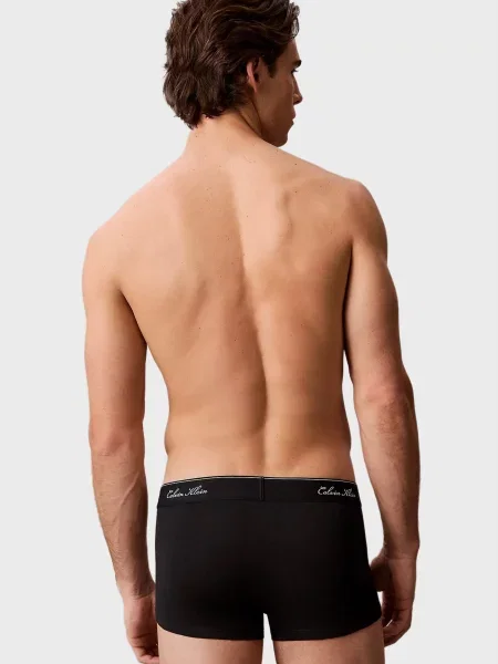 Боксеры Calvin Klein с низкой посадкой черные