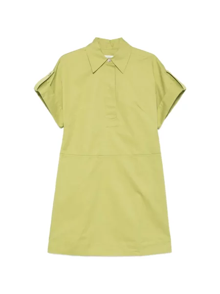 Gulerat rochie mini Joseph verde