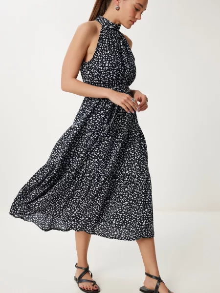 Happiness İstanbul Rochie de vară negru alb