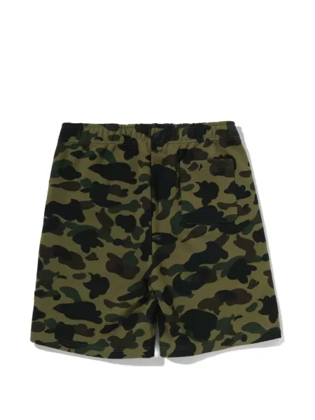 Камуфлажни шорти A Bathing Ape® с принт зелено