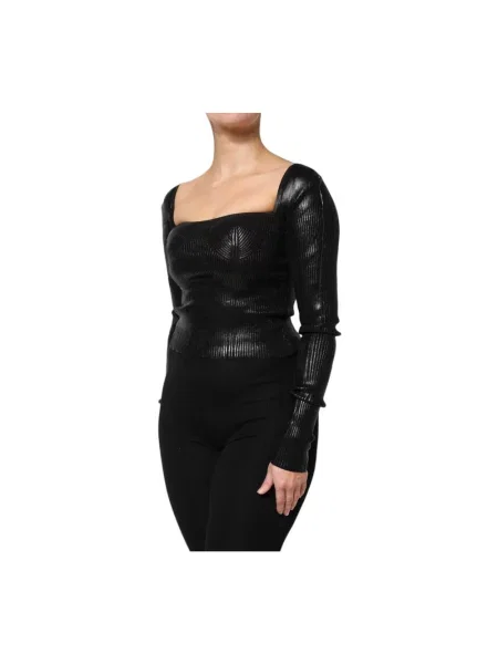Top Dolce And Gabbana czarny