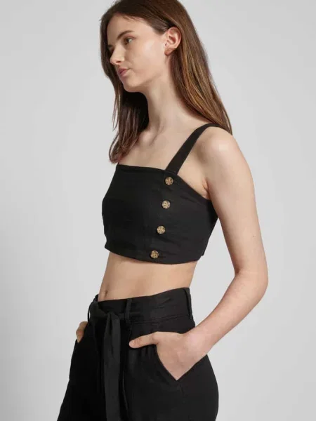 Krótki top Only czarny
