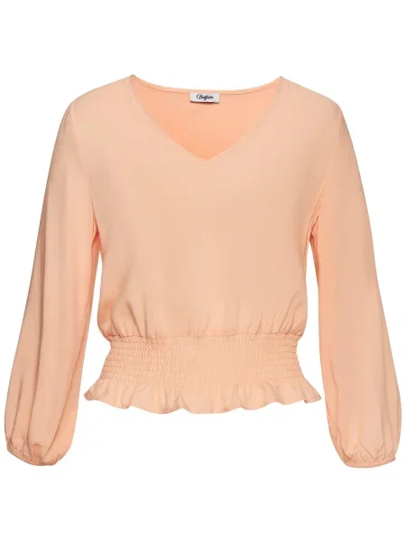 BUFFALO Bluză piersică portocaliu