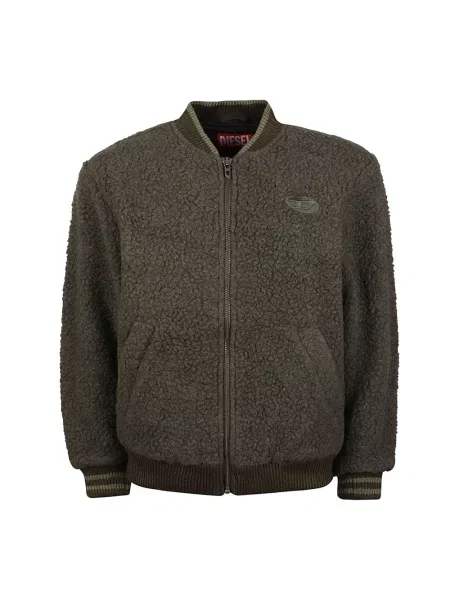 Kurtka bomber Diesel zielony