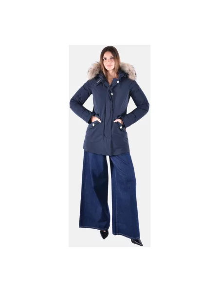 Parka Woolrich niebieska