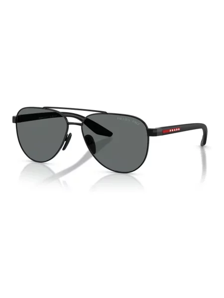 Prada Linea Rossa Sluneční Brýle Ps černá/ tmavě šedá polarizovaná černé