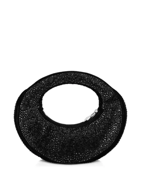 Geantă Philipp Plein de cristal negru