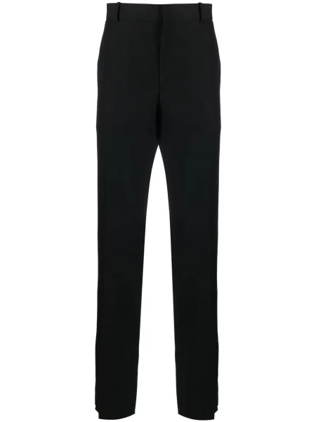 Pantaloni Alexander Mcqueen cu dungi negru