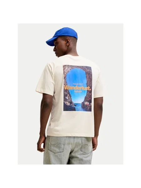 Jack & Jones Футболка Riviera Regular Fit білий