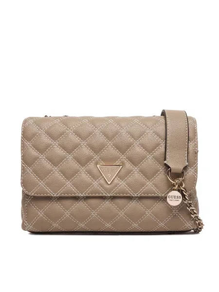 Τσάντα Guess Giully II μπεζ