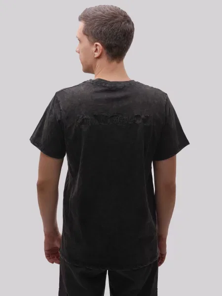 Футболка LUMO віскоза/поліестер чорний