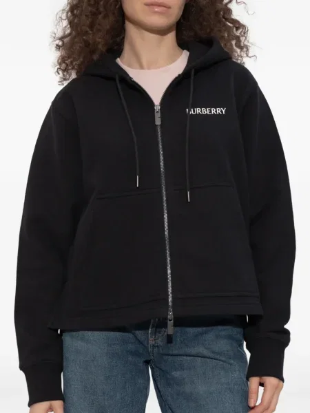Hanorac cu glugă Burberry negru