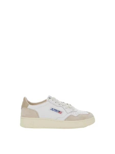 Sneakersy Autry zamszowe białe