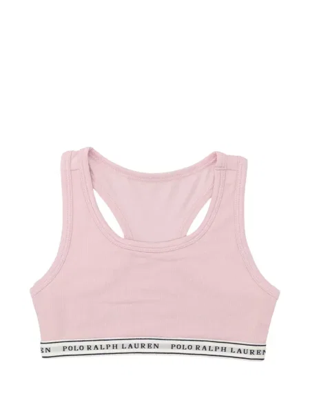 Dětska sportovní podprsenka Polo Ralph Lauren růžová