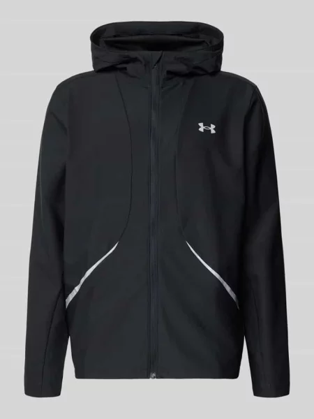 Kurtka o kroju regular fit z nadrukiem z logo model ‘Unstoppable’ Under Armour czarna
