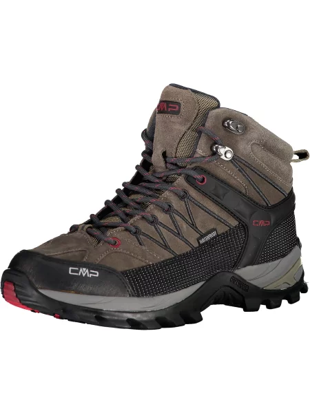 Trekové boty CMP Rigel Mid brown hnědé