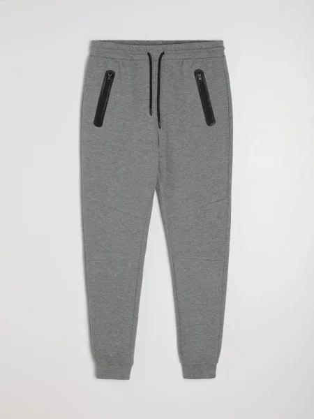 Спортивні штани джогери сірий