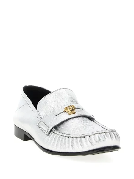 Pantofi loafer Versace argintiu