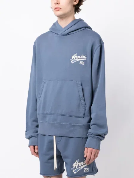 Hoodie Amiri με σχέδιο μπλε