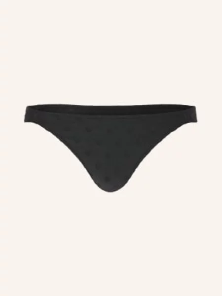 Watercult Trójkątne Figi Bikini Modern Dots schwarz czarny