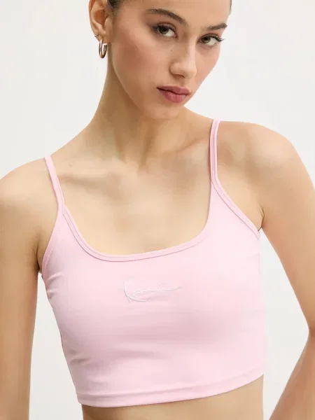 Karl Kani Tricou / rosé roz