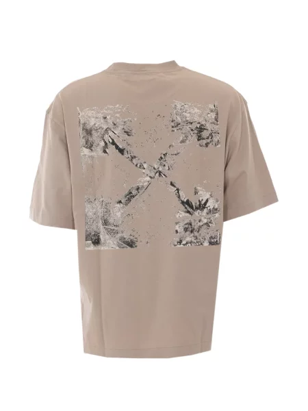 Tricou Off-white cu imagine alb