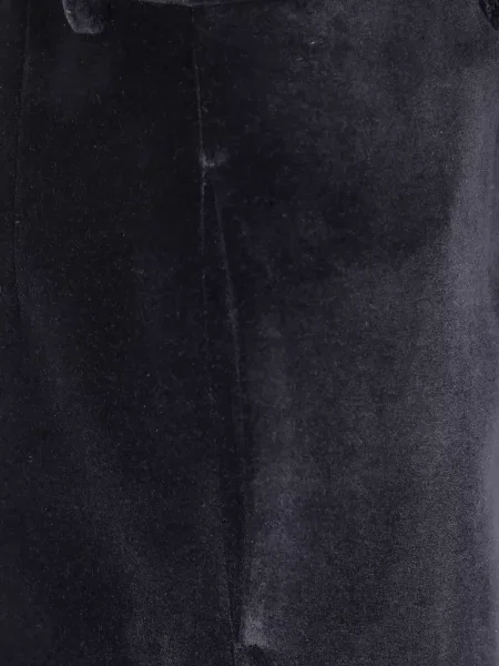 Pantaloni Jil Sander de catifea negru