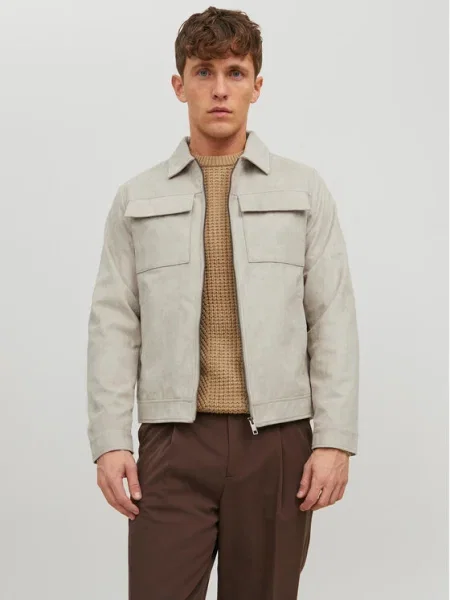 Jack & Jones Geacă din imitație de piele Payton bej
