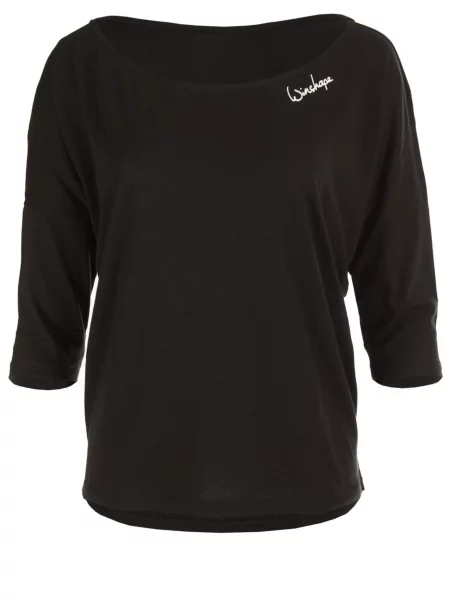 Winshape Tricou funcțional negru alb