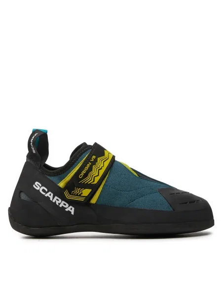 Lezecká obuv SCARPA Origin VS petrol/lime modrá