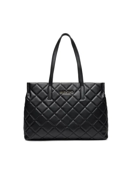 Geantă shopper Valentino din piele negru