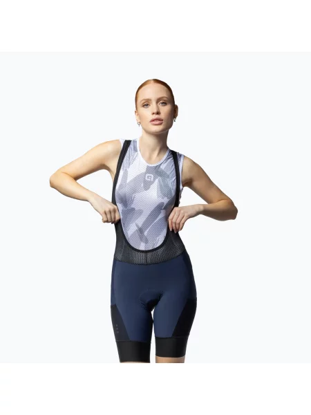 Cyklistické šortky Alé Stones Cargo Bibshorts atmosphere blue modré