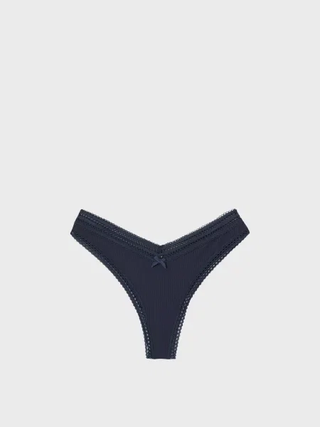 Стрінги Etam сині