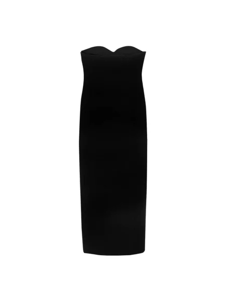 Sukienka midi Khaite garniturowa czarna