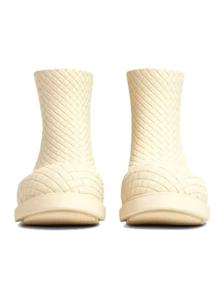 Botki Bottega Veneta białe