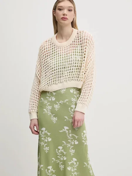 Макси платье Desigual клеш зеленое