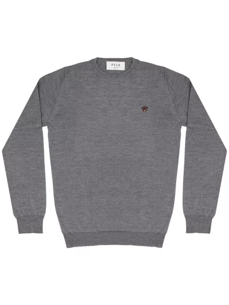 Pulover Pelo Foundation gri