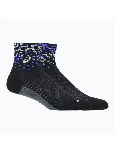 Ponožky ASICS Performance Run Quarter performance black/cobalt burst/white čierna