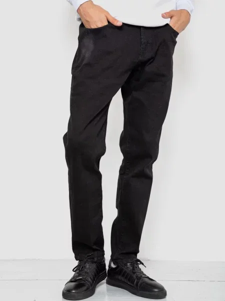 Прямі джинси Ager бавовна/поліестер чорний